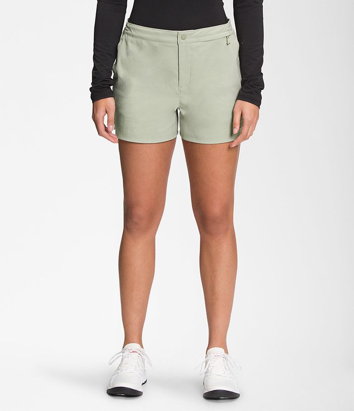 The North Face Class V Do Everything Womens Shorts Green 627489-QJN